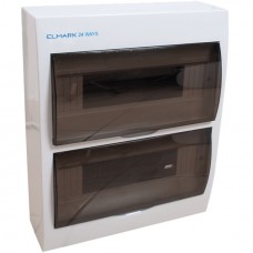 Πίνακας Επίτοιχος Πλαστικός 2Σειρών 24Στοιχείων IP40 60240